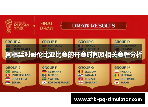 阿根廷对哥伦比亚比赛的开赛时间及相关赛程分析