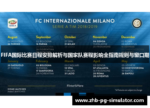 FIFA国际比赛日程安排解析与国家队赛程影响全指南规则与窗口期